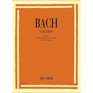 BACH  - 6 Suites per Viola BWV 1007-1012