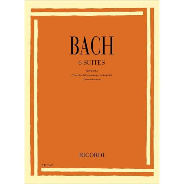 BACH  - 6 Suites per Viola BWV 1007-1012