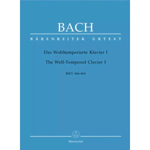 BACH - IL CLAVICEMBALO BEN TEMPERATO VOL.1 - Das Wohltemperierte Klavier 1