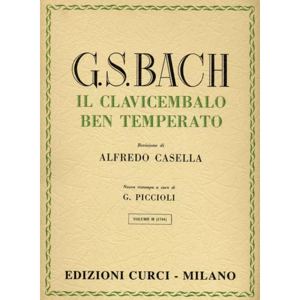 BACH - IL CLAVICEMBALO BEN TEMPERATO VOL.2