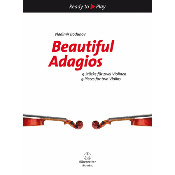 BEAUTIFUL ADAGIOS - 9 Pieces For Two Violins