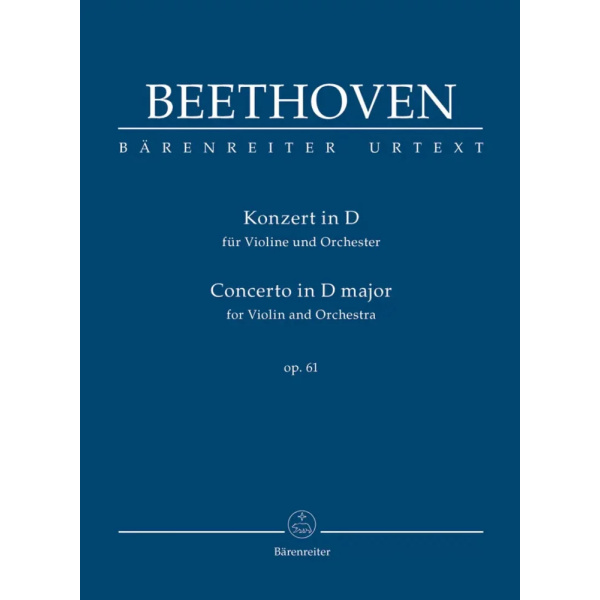 BEETHOVEN - Concerto for Violin and Orchestra in D major op. 61