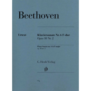 BEETHOVEN - PIANO SONATA N.6 IN FA MAGGIORE OP.10 N.2