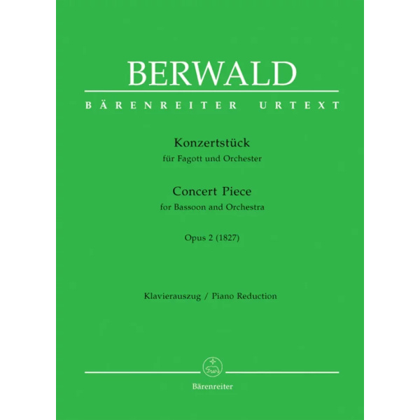 BERWALD - Concert Piece for Bassoon and Orchestra op 2