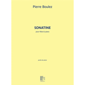 BOULEZ - Sonatine pour Flute et Piano