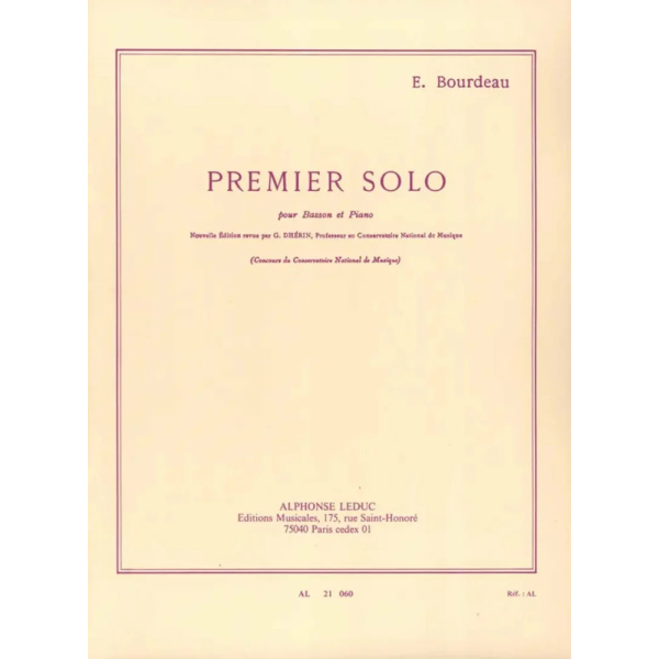 BOURDEAU - Premier Solo