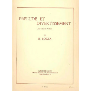 BOZZA - Prélude et Divertissement