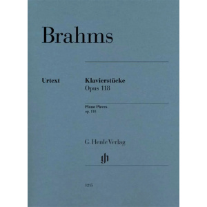 BRAHMS - PIANO PIECES OP.118
