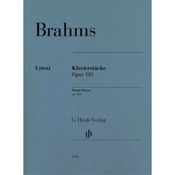 BRAHMS - PIANO PIECES OP.118