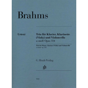 BRAHMS - Trio per Piano Clarinetto (Viola) e Violoncello La Minore Op.114