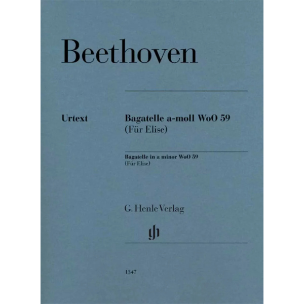 BEETHOVEN - BAGATELLE IN A MINOR WOO 59 (FÜR ELISE)