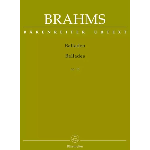 BRAHMS - BALLADES Op.10