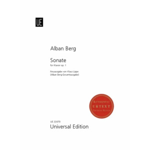 BERG - SONATA FOR PIANO - OP. 1