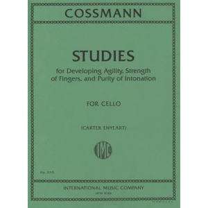 COSSMANN - Studies for Cello