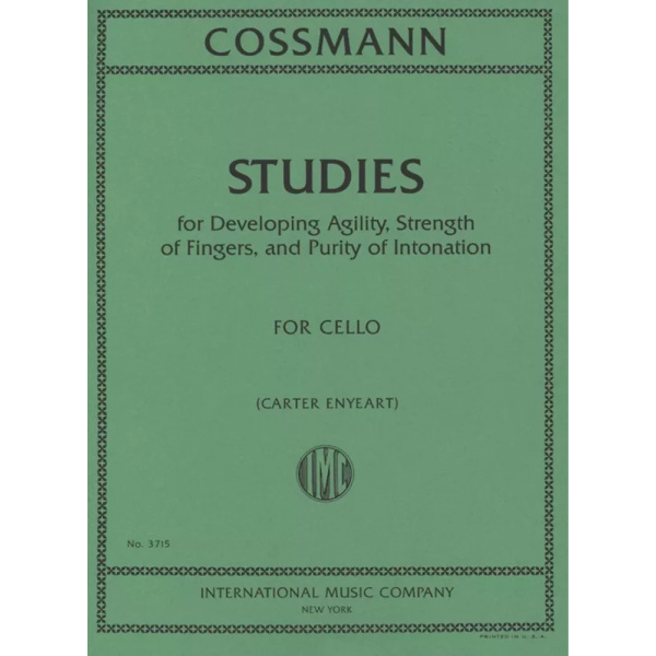 COSSMANN - Studies for Cello