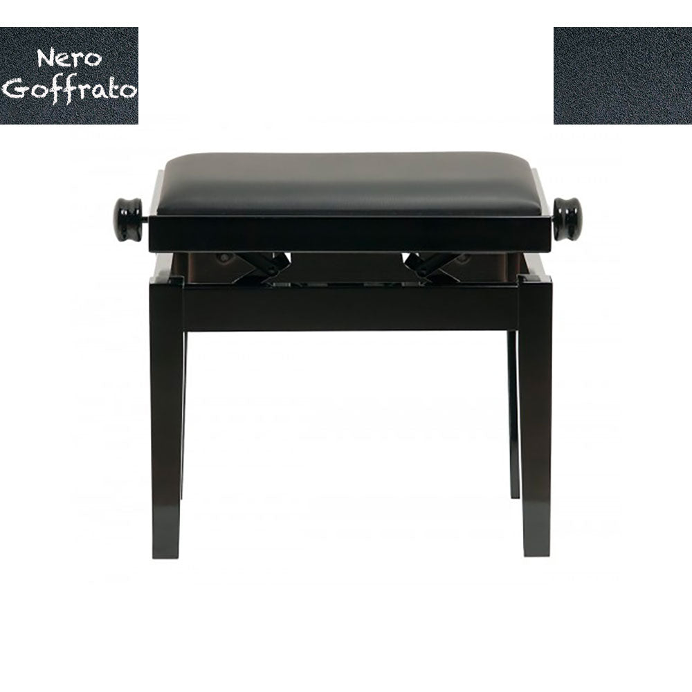 CGM 125 EUROPA PANCHETTA NERO GOFFRATO SATINATO