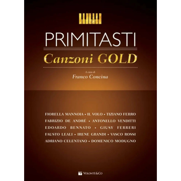 CONCINA - PRIMI TASTI CANZONI GOLD
