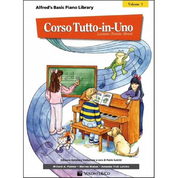 CORSO TUTTO IN UNO VOLUME 3 - ALFRED'S BASIC PIANO LIBRARY
