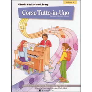 CORSO TUTTO IN UNO VOLUME 4 - ALFRED'S BASIC PIANO LIBRARY