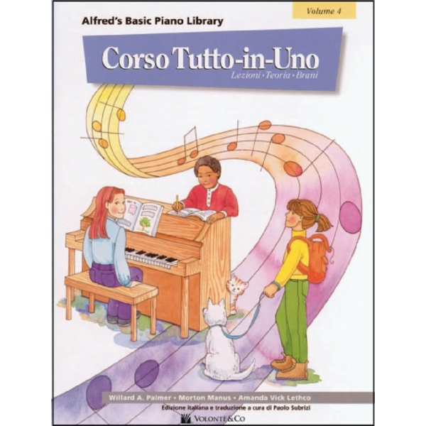 CORSO TUTTO IN UNO VOLUME 4 - ALFRED'S BASIC PIANO LIBRARY