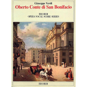 VERDI - OBERTO CONTE DI SAN BONIFACIO - RICORDI