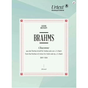 BRAHMS - CHACONNE (FROM BWV 1004) IN D MINOR