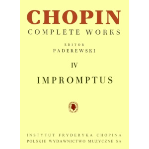 CHOPIN - Complete Works IV: Impromptus (Paderewski)