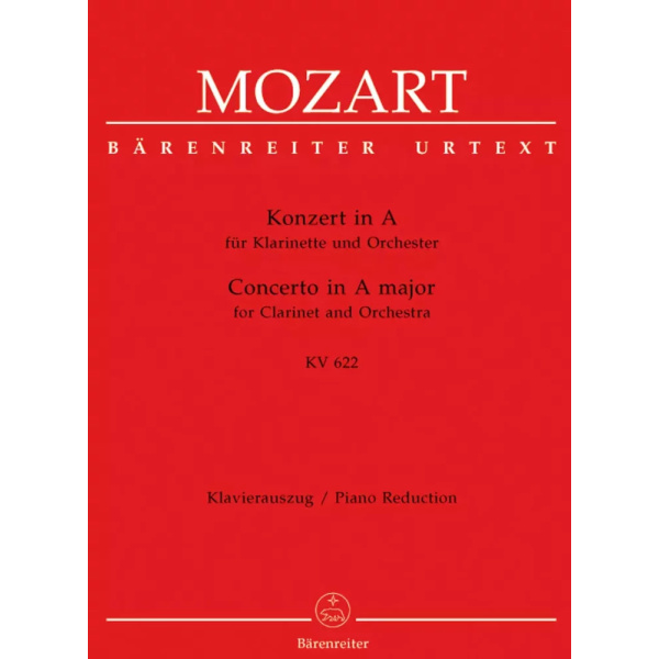 MOZART - Concerto in La Maggiore KV622 - Clarinetto e Pianoforte