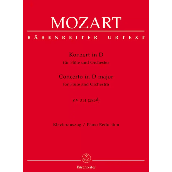 MOZART - Concerto in Re Maggiore KV314 - Flauto e Pianoforte