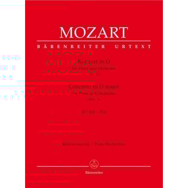 MOZART - Concerto Corno e Orchestra in D Major Numero 1