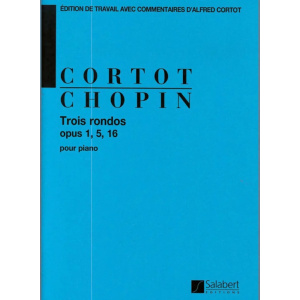 Cortot/Chopin - Trois Rondos Opus 1 - 5 - 16
