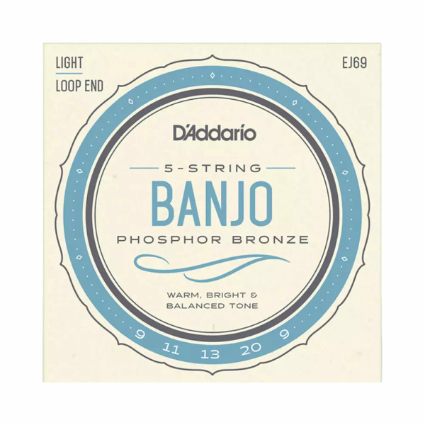 D’ADDARIO EJ 69 CORDE PER BANJO