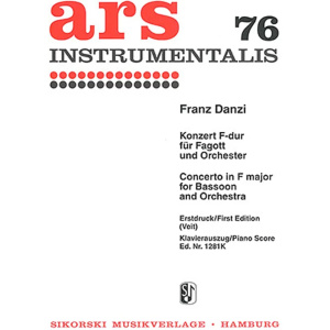 DANZI - Concerto in F major for Bassoon and Orchestra