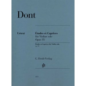 DONT - Études et Caprices for Violin solo op. 35