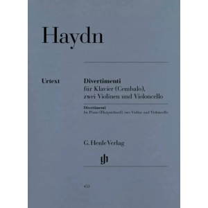 HAYDN - Divertimenti for piano (harpsichord) - 2 violins and violoncello
