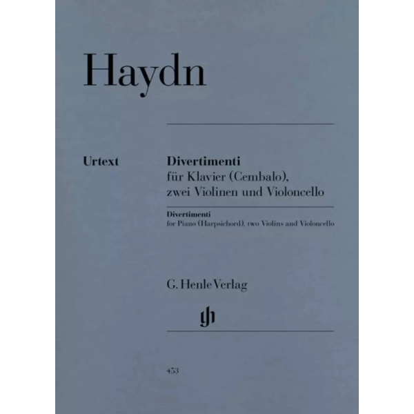 HAYDN - Divertimenti for piano (harpsichord) - 2 violins and violoncello