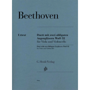BEETHOVEN - Duet whit two Obligato Eyeglasses WoO 32