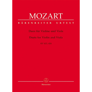 MOZART - Duets For Violin and Viola KV423 KV424
