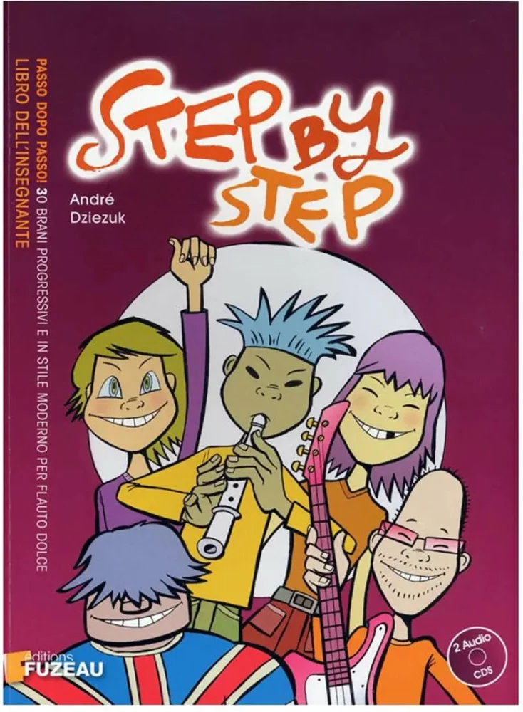 DZIEZUK - Step by Step - 30 brani progressivi in stile moderno per flauto dolce