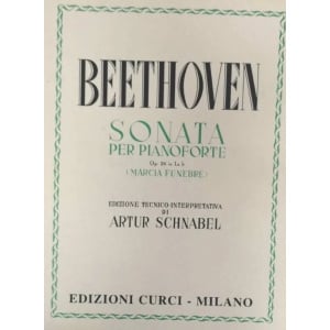 BEETHOVEN - SONATA PER PIANOFORTE OPUS 26
