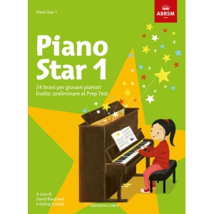 Piano Star 1 - 24 Brani Per Giovani Pianisti. Livello: Preliminare Al Prep Test