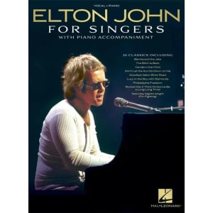ELTON JOHN - FOR SINGERS WITH PIANO ACCOMPANIMENT