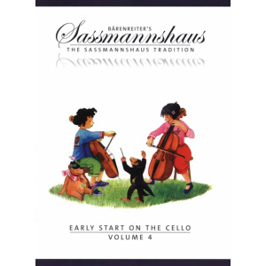SASSMANNSHAUS - Early Start on the Cello - Vol. 4