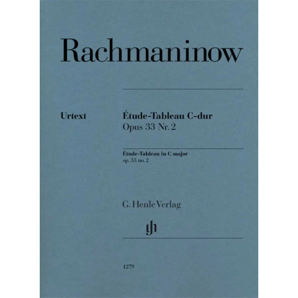 RACHMANINOFF - Étude-Tableau In C Op. 33 No. 2