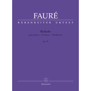 FAURE - Ballade for Piano op. 19