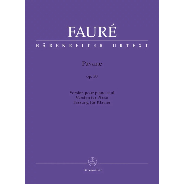 FAURE - PAVANE for Piano Op. 50
