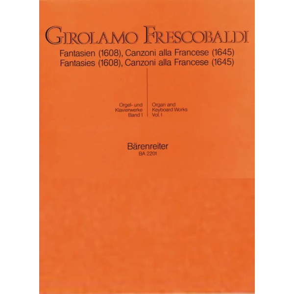 FRESCOBALDI - Fantasien (1608)+B269 Canzoni alla Francese (1645)