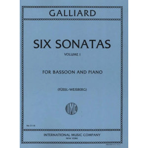 GALLIARD - Six Sonatas vol 1