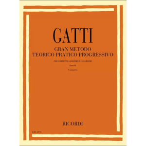 GATTI - Gran Metodo Teorico Pratico Progressivo - Parte II