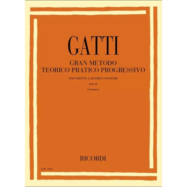 GATTI - Gran Metodo Teorico Pratico Progressivo - Parte II
